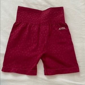AYBL Evolve Speckle Seamless Shorts - Raspberry